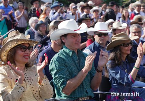 Canadian Prime Minister Energises Crowds At Stampede Breakfast In