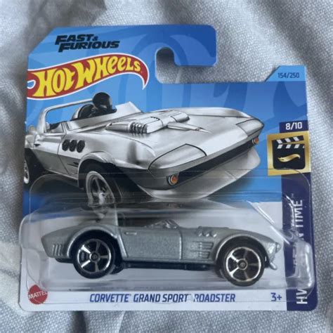 HOT WHEELS FAST Furious Corvette Grand Sport Roadster Hw Screen Time New PicClick UK
