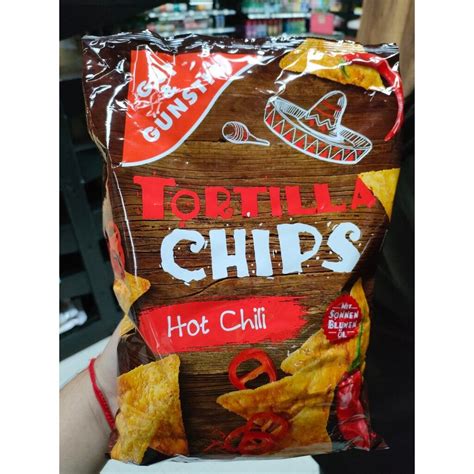 อรอยด มของแถม 1 Pack Tortilla Chips Hot Chili 300g Gut Günstig ทอร