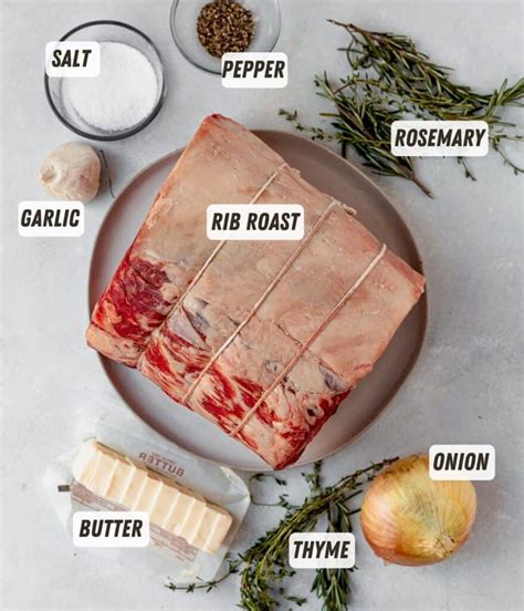 Garlic Herb Standing Rib Roast (Prime Rib) | What Molly Made