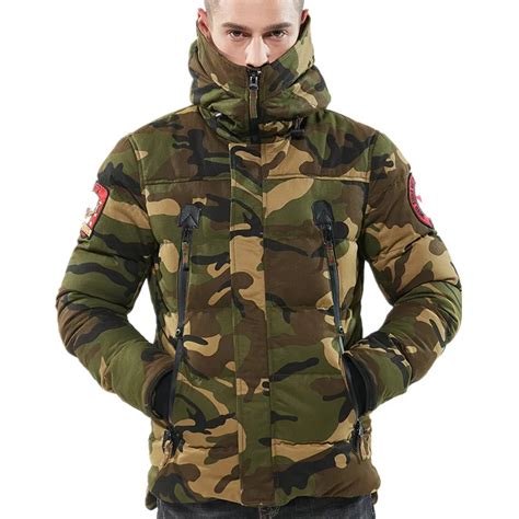 Winter Jackets Army Green Parka Men Warm Thicken Coat And Jackets Top