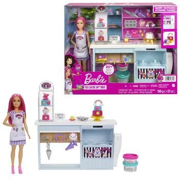 Barbie Confeitaria - Playset Barbie Confeitaria Com Boneca Barbie Confeiteira e 20 ...
