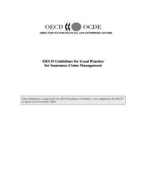 Fillable Online Oecd Guidelines For Good Practice Fax Email Print