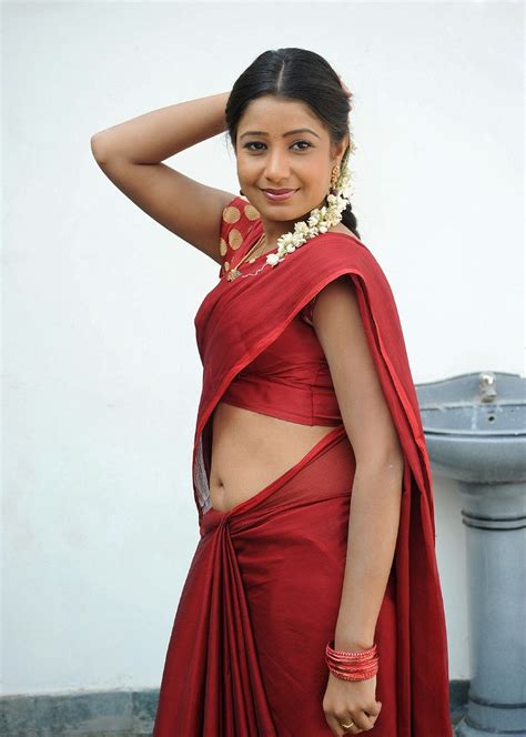 Saree Navel Hair