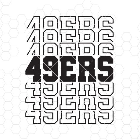 49ers svg, 49ers team svg, 49ers fan svg, 49ers cheer svg, Sports svg ...