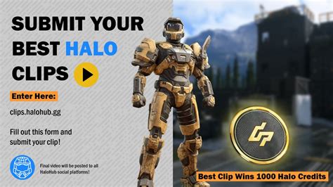 Halohub On Twitter Want To See Your Haloinfinite Clips Shown Off And Win Some Halo Credits