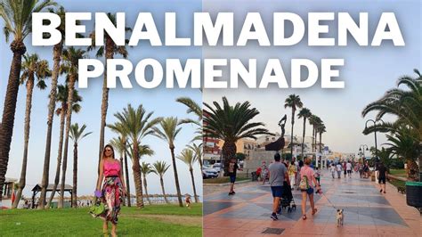 Benalmadena Promenade Virtual Walking Tour Spain Costa Del Sol Youtube