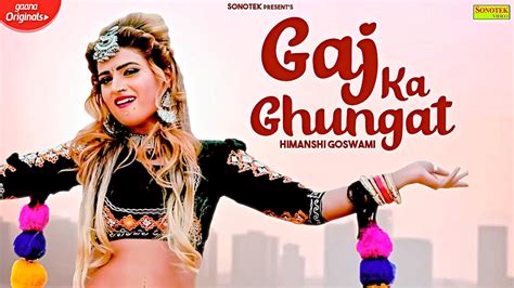 Watch Out Latest 2021 Haryanvi Song Music Video Gaj Ka Ghungat