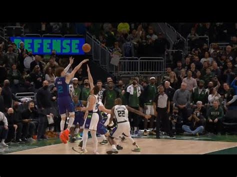 WILDEST ENDING Of Bucks Vs Hornets Final Minute CLUTCH BUCKETS