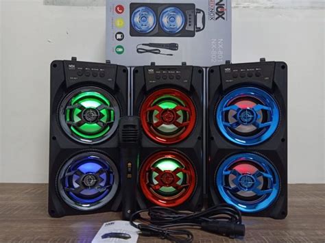 Speaker Bluetooth Karaoke Nix Nox Nx Nx Lazada Indonesia