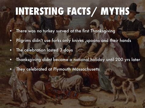 The First Thanksgiving Facts