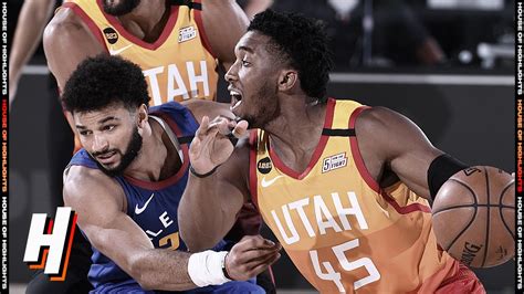 Utah Jazz Vs Denver Nuggets Full Game Highlights August 8 2020