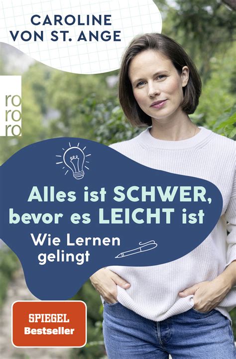 Alles Ist Schwer Bevor Es Leicht Ist Kartoniertes Buch