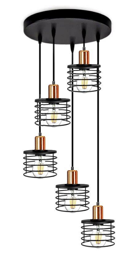 lampa wisząca żyrandol druciak bali 6 10 led Komat Sklep EMPIK