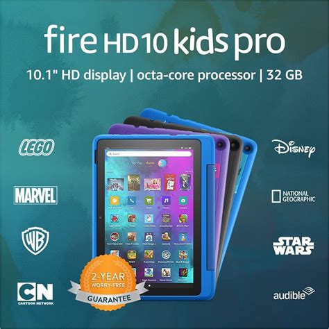 Buy Fire Hd 10 Kids Pro Tablet 101 1080p Full Hd Ages 612 32 Gb