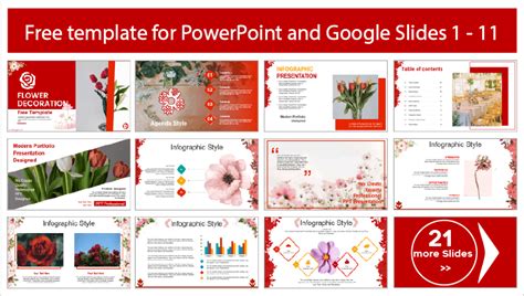 Flower Decoration Template - PowerPoint Templates and Google Slides