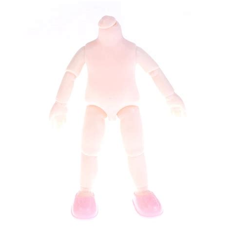 CM MOVABLE Jointed Dolls Toys Mini Baby Doll DIY Naked Nude SA