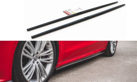 Front Splitter V 2 For Audi A7 C8 S Line S7 C8 DEJAVUCARS EU