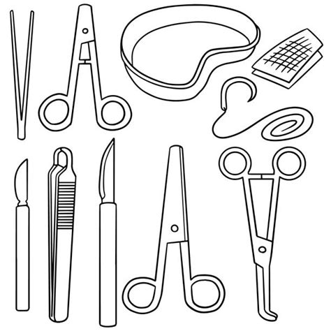 Best Drawing Of A Forceps Illustrations, Royalty-Free Vector Graphics ...