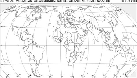 Stumme Karte Welt Karte