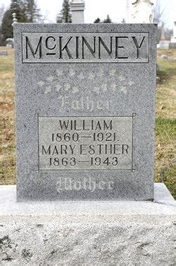 William Mckinney Homenaje De Find A Grave