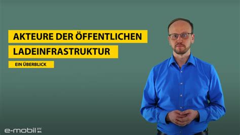 Akteure Der Ffentlichen Ladeinfrastruktur Ein Berblick E Mobil Bw