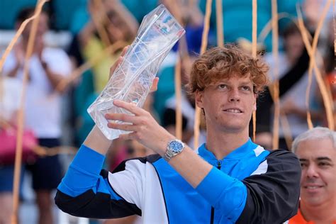 Jannik Sinner Wins The Miami Open For The First Time The Final Whistle