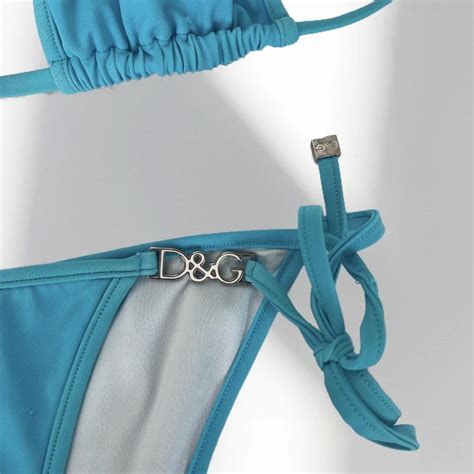 Most Gorgeous Turquoise Dolce And Gabbana Bikini Depop