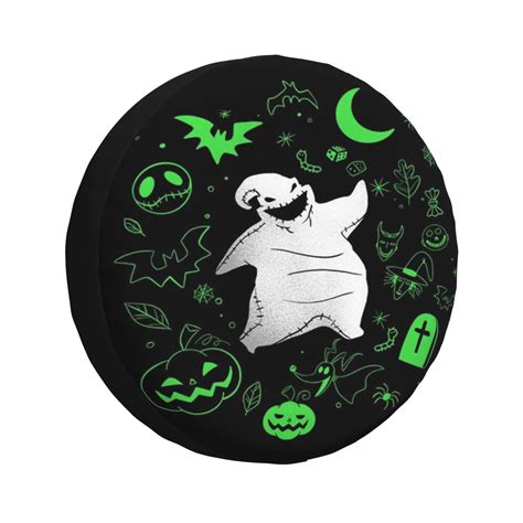 Nightmare Before Christmas Oogie Tire Cover Weatherproof Universal