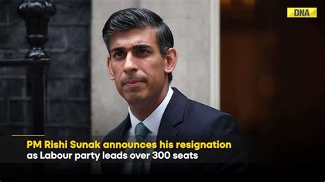 UK PM Rishi Sunak Resigns Concedes Defeat To Keir Starmer In UK Polls