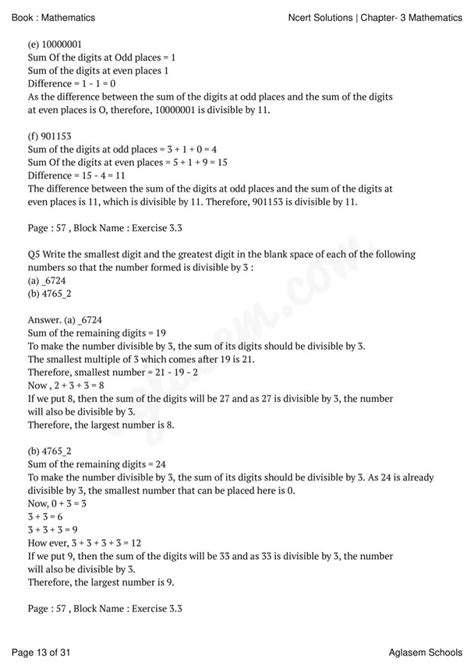 Ncert Solutions Class 6 Maths Chapter 3 Playing With Numbers