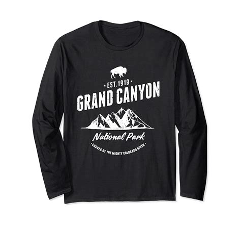 Grand Canyon National Park Arizona Souvenir Gift Long Sleeve T Shirt