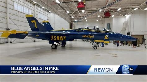 Blue Angels Gearing Up For 2023 Milwaukee Air Water Show YouTube