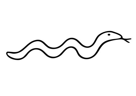 Snake Outline - ClipArt Best