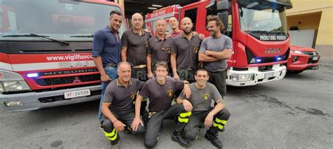 Ultimo Turno Prima Della Pensione Per Il Vigile Del Fuoco Marcello