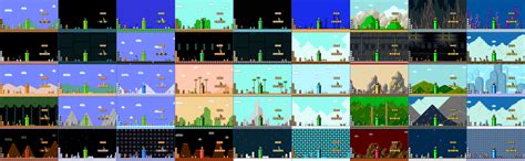 Super Mario Maker 2 Complete Themes by PixelMarioXP on DeviantArt