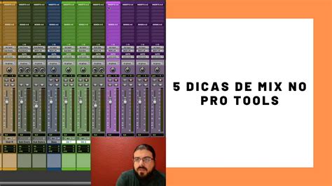 Dicas De Mix No Pro Tools Youtube