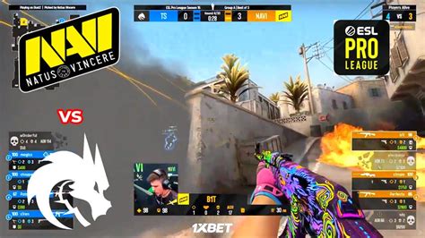 NaVi Vs Spirit HIGHLIGHTS ESL Pro League CSGO Csgo Twitch Esl