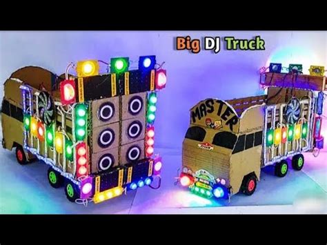 Big Dj Truck Loding At Home Mini Dj Trolley Loading Disco Lights