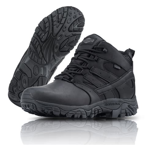 Merrell Moab 2 Mid Tactical Response Waterproof Boot Black J45337