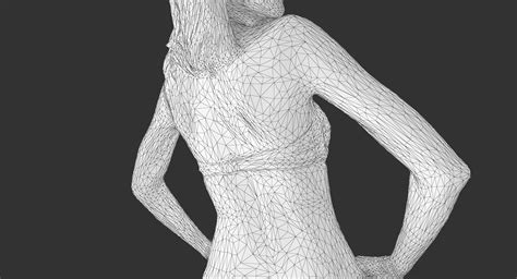 Beach Woman Standing 3d Model 59 Unknown Stl Obj Max Fbx 3ds