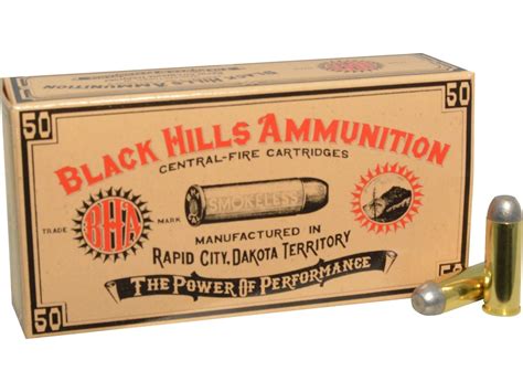 Black Hills Cowboy Action Ammunition Colt Long Colt Grain Lead