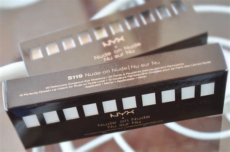 NYX Nude On Nude Palette Review BlauEarth
