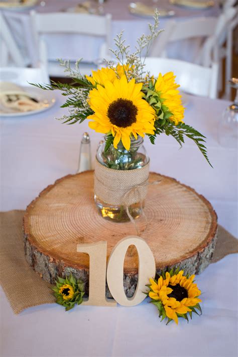 Sunflower Wedding Table Decoration Ideas at Frank Nisbett blog