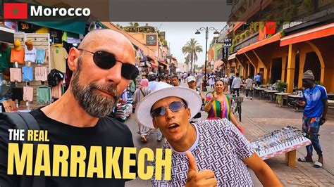 The REAL MARRAKECH 🇲🇦 - Baptism By Fire! - YouTube