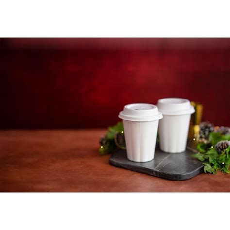 Vegware Nourish Moulded Fibre Hot Cup Series Oz Only