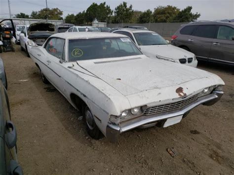 1968 Chevrolet Impala 164398c14015 Bid History Bidcars