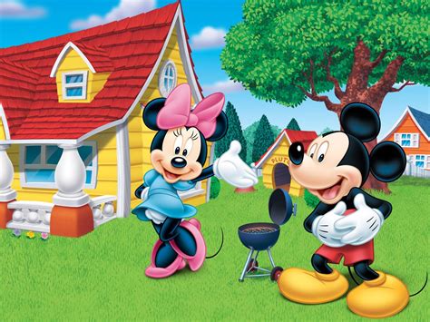 Mickey Mouse Clubhouse House Wallpaper