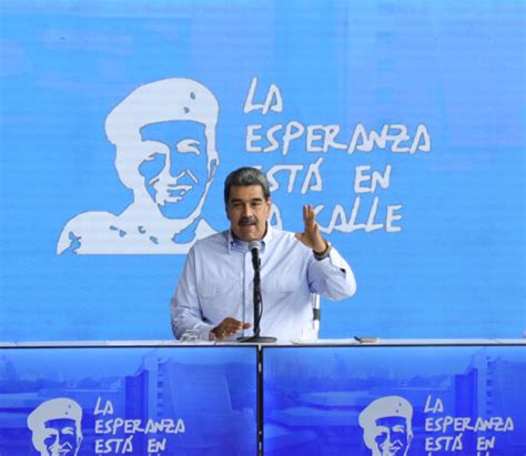 Maduro El Pueblo Nos Esta Dando Lecciones De Como Se Debe Trabajar