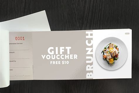 Gift Voucher Booklet – Same Day Printing - Same Day Printing